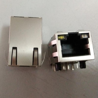 供应兴伸展电子1000BASE RJ45水晶头/网络连接器插座/传输军工级产品