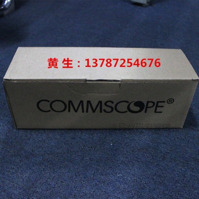 Commscope康普双口信息面板M12CF 国际双口网络 语音面板RJ45面板