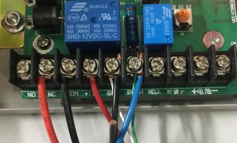 门禁控制系统接线原理图，如何安装布线？