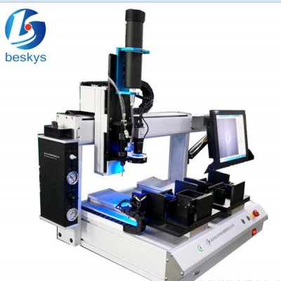 beskys 型号BS-VDSKL__视觉引导双工位精密点胶机 多工位多组份狭缝涂覆加工 各种微小工件点胶 欢迎来电咨询