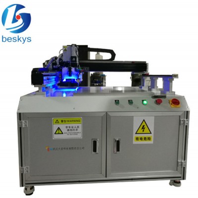 Beskys 型号BS-VDSDK__ 视觉引导全自动点胶机 工件元器件PCB电路板开关连接器半导体自动点胶机