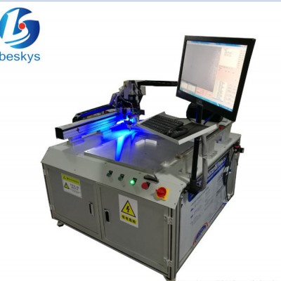beskys 型号BS-VDSDK  视觉引导全自动点胶系统 任意幅面设计 空间曲线曲面胶水涂覆 欢迎来电咨询