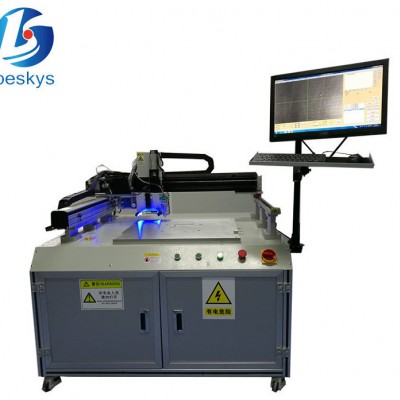 beskys 型号BS-VDSDK_视觉引导全自动点胶系统 空间曲线曲面胶水涂覆 任意幅面设计 各种工件元器件点胶粘接