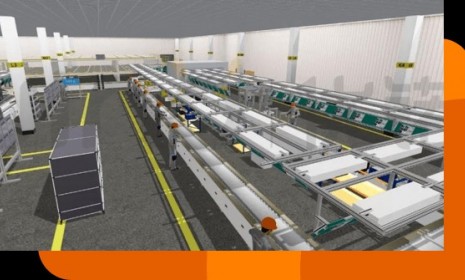 工厂可视化开发中一个场景最多支持多少面的模型？有限制吗？