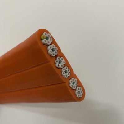 江苏长鹿电线电缆TVVB 12*1.5 MM2 扁平电缆厂家直销 12芯乘1.5MM2