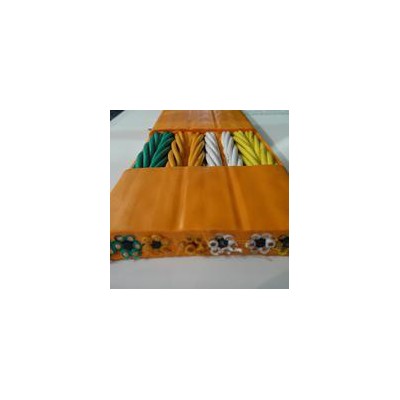 长鹿电线电缆TVVB 48*0.75 MM2 天车排线扁线 48芯乘0.75MM2