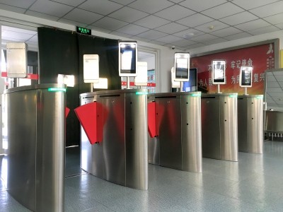 泰德汇智智能闸机.豪华型翼闸.圆弧翼闸图3