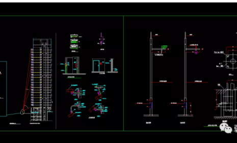 详细的高空抛物施工大样图（附下载）