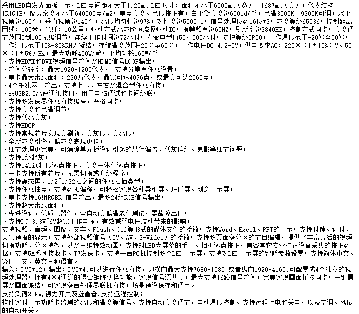 led拼接屏根据参数报价