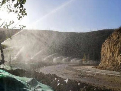 西安工地喷淋降尘-围挡喷淋-道路喷淋图3