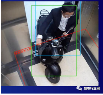 大华小区电梯防止电瓶车报警方案