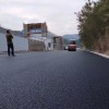 道路沥青铺摊