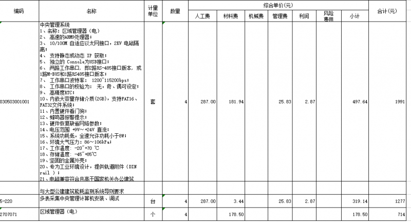 能耗监测系统有哪些产品？如何报价？