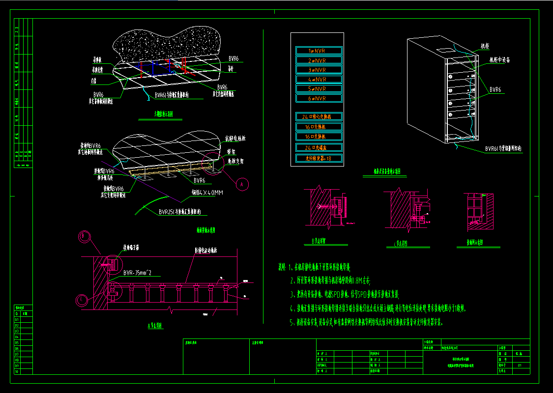 智能化机柜系统图