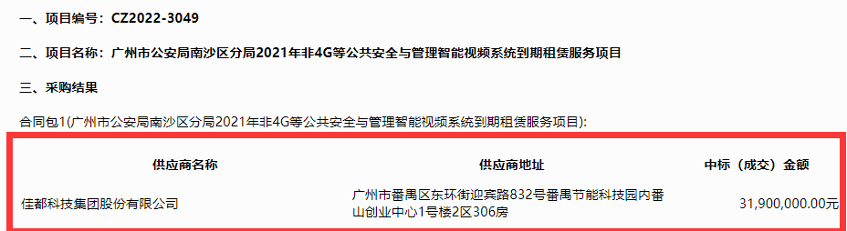 2021年非4G等公共安全与管理智能视频系统到期租赁服务项目