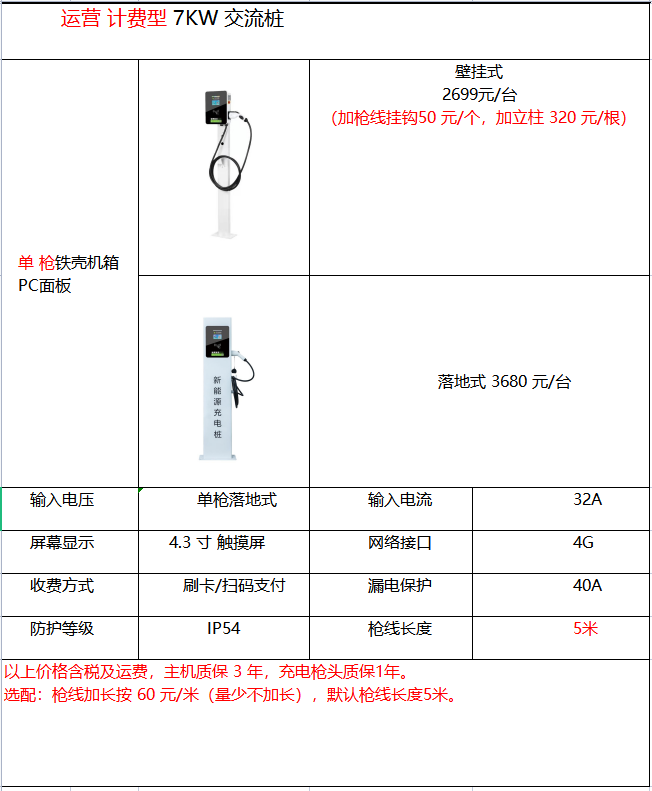新能源电动充电桩施工如何报价